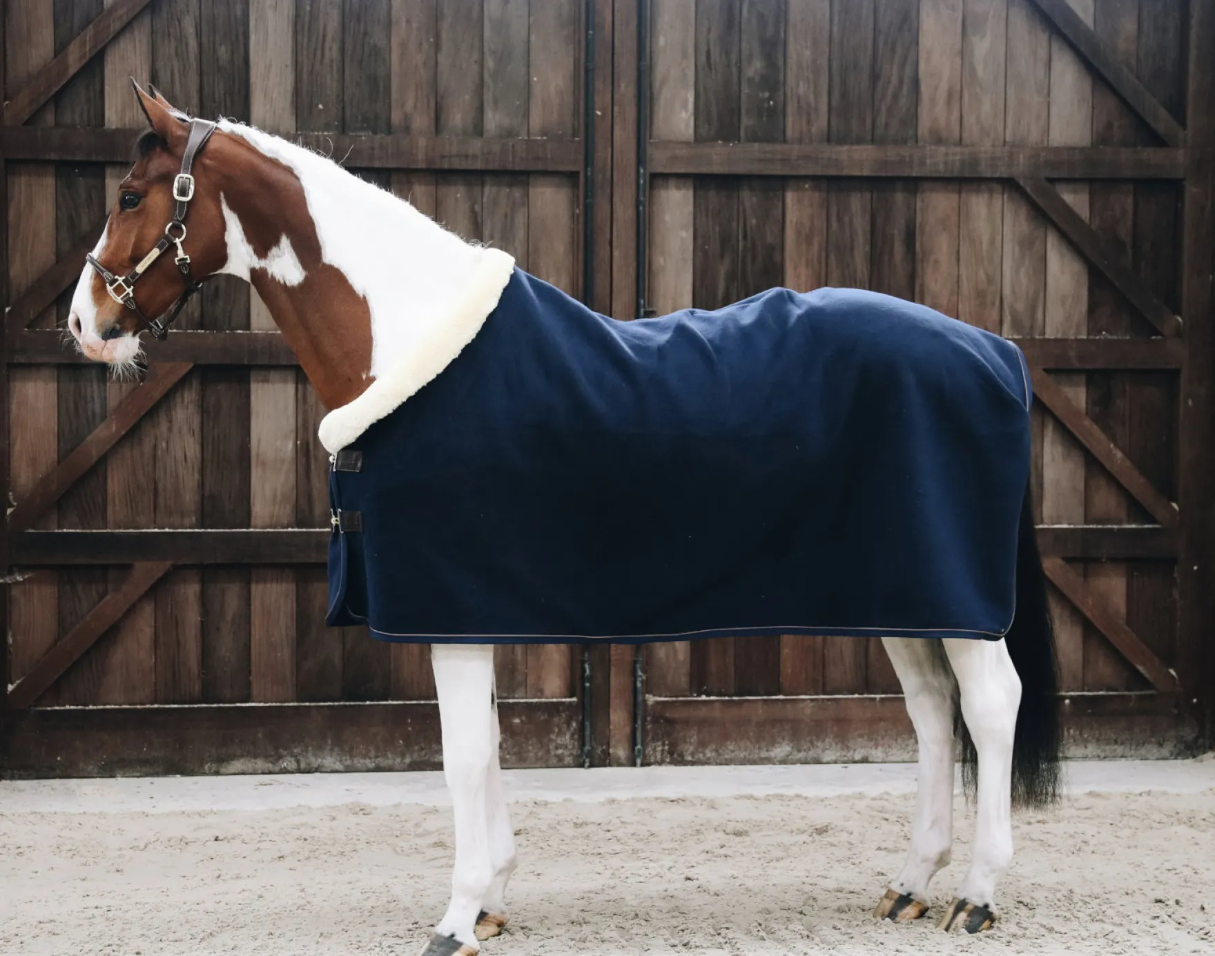 Abschwitzdecke Fleece Show Rug Heavy, Fleecedecke
