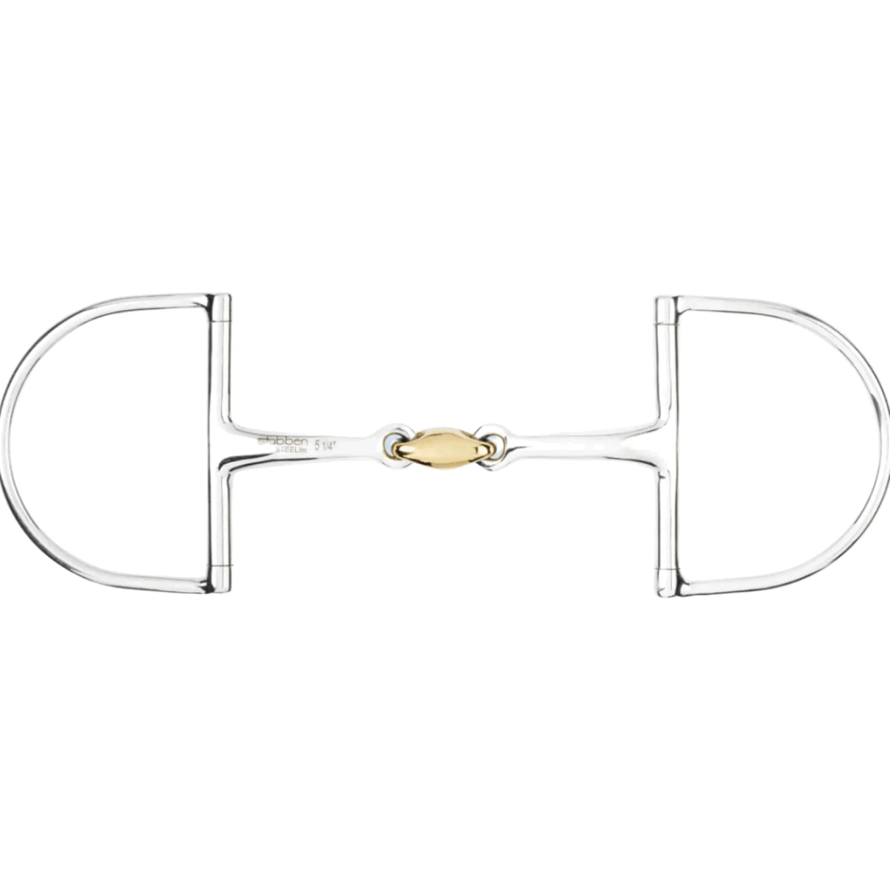 D-Ring Gebiss, doppelt gebrochen, Sweet Copper