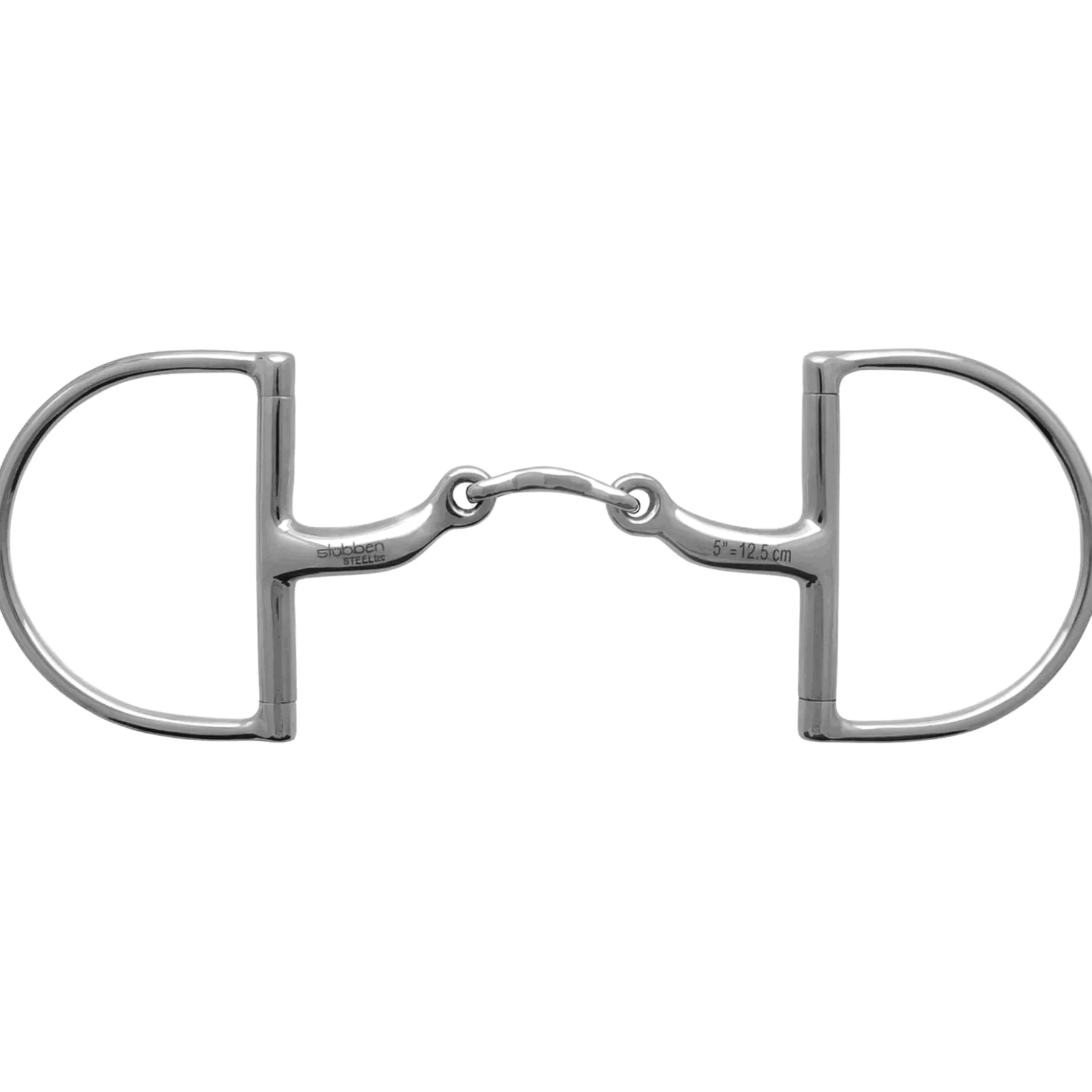 D-Ring Gebiss, doppelt gebrochen, anatomisch