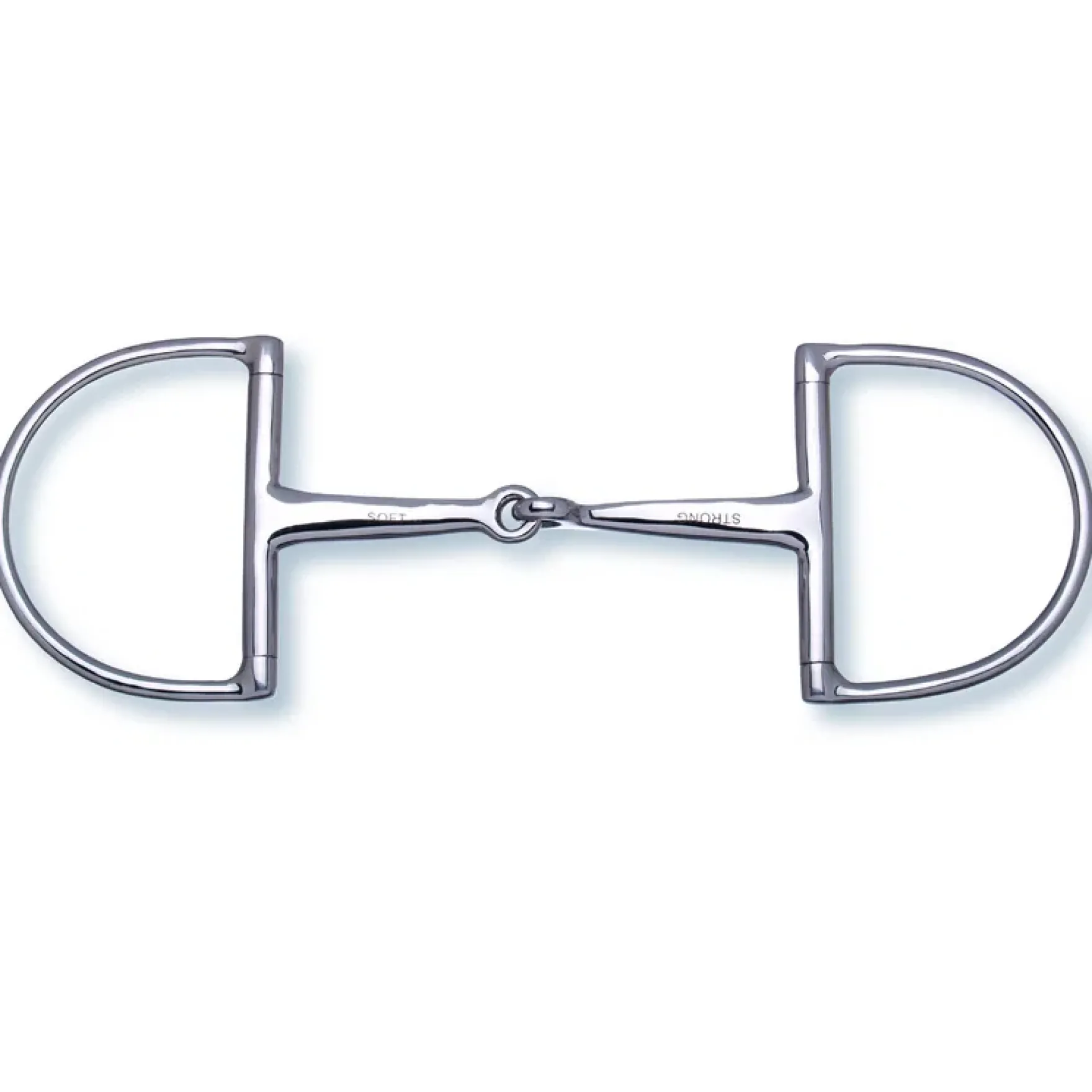 D-Ring Gebiss 2-in-1, einfach gebrochen