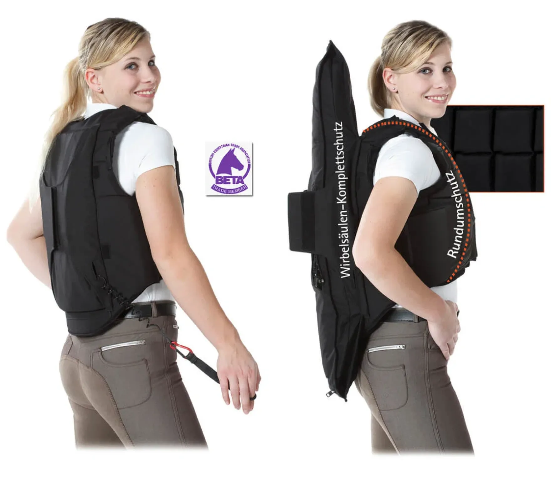 EquiAirbag Protektor Modul für Flexi Sicherheitswesten