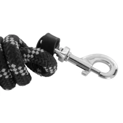 Führstrick , Führseil mit Lederende und Karabiner
