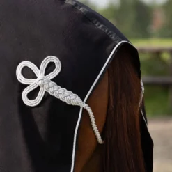 Fleecedecke mit Ornament, Abschwitzdecke