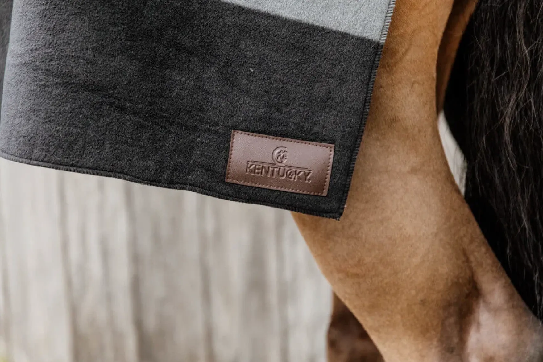 Fleecedecke Square Stripes Heavy