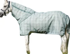 Fliegendecke Newmarket Pony Plus FS26, UV-Schutz, mit abnehmbarem Halsteil