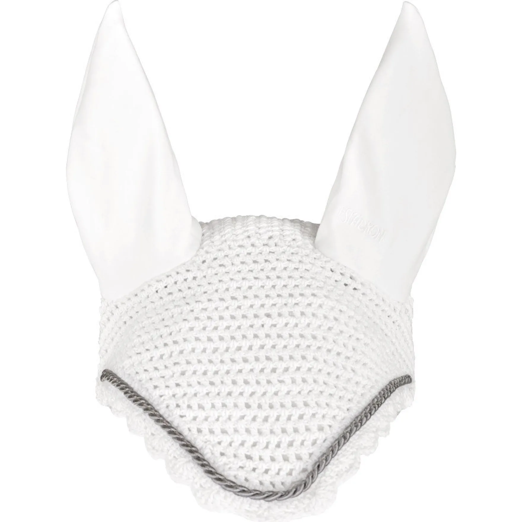 Fliegenhaube Regular Silber, Fliegenmütze, Fliegenohren