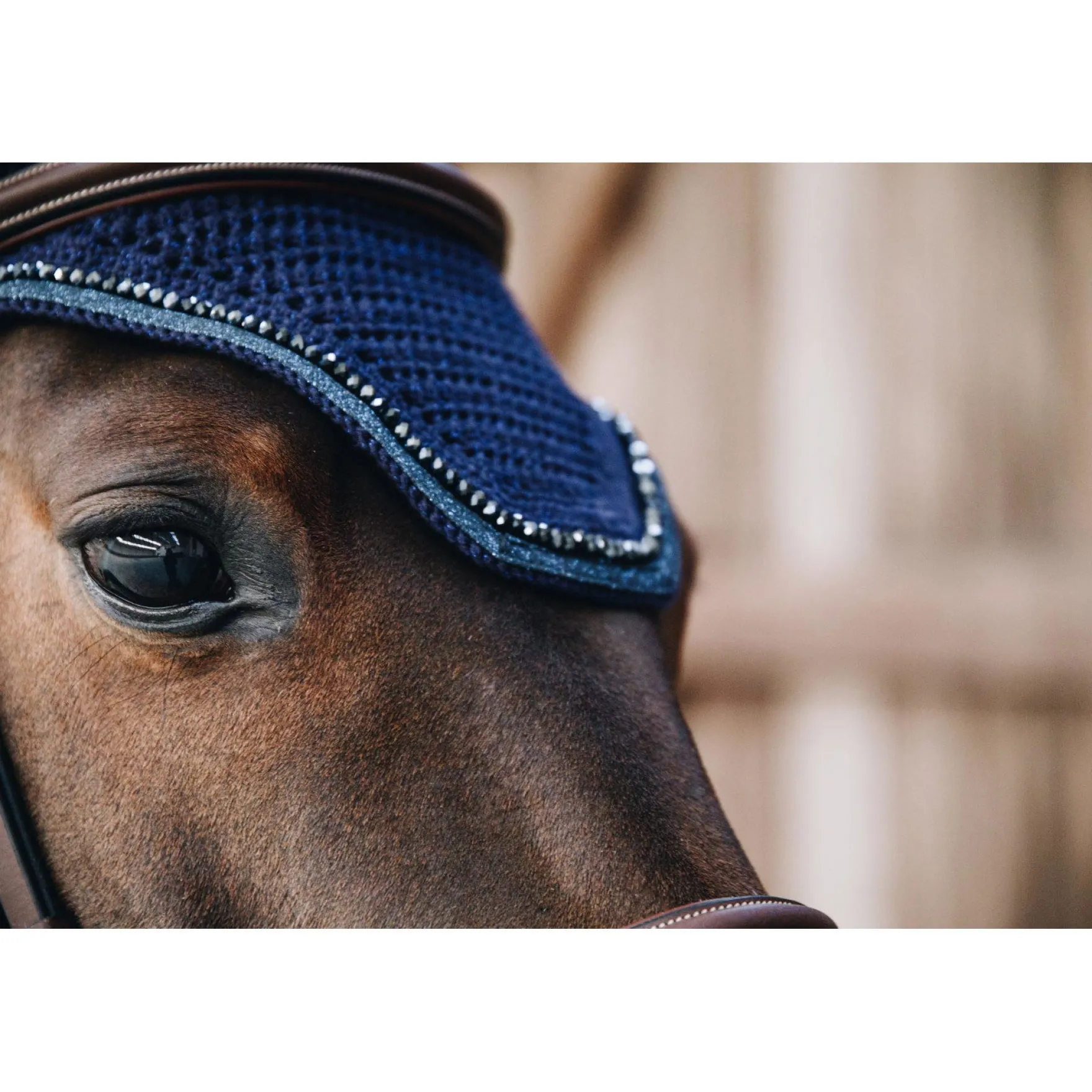 Fliegenhaube Wellington Glitterband Soundless, Fliegenmütze, glitzer