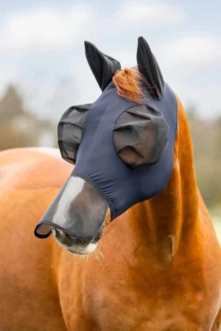 Fliegenmaske Bug Relief Full, mit Ohrenschutz, elastisch
