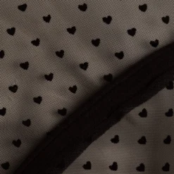 Fliegenmaske Heart, Fliegenschutzmaske, mit Ohren- und Nasenschutz