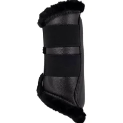 Gamaschen Eco-Leder, mit Kunstfell