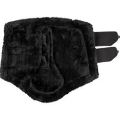 Gamaschen Eco-Leder, mit Kunstfell