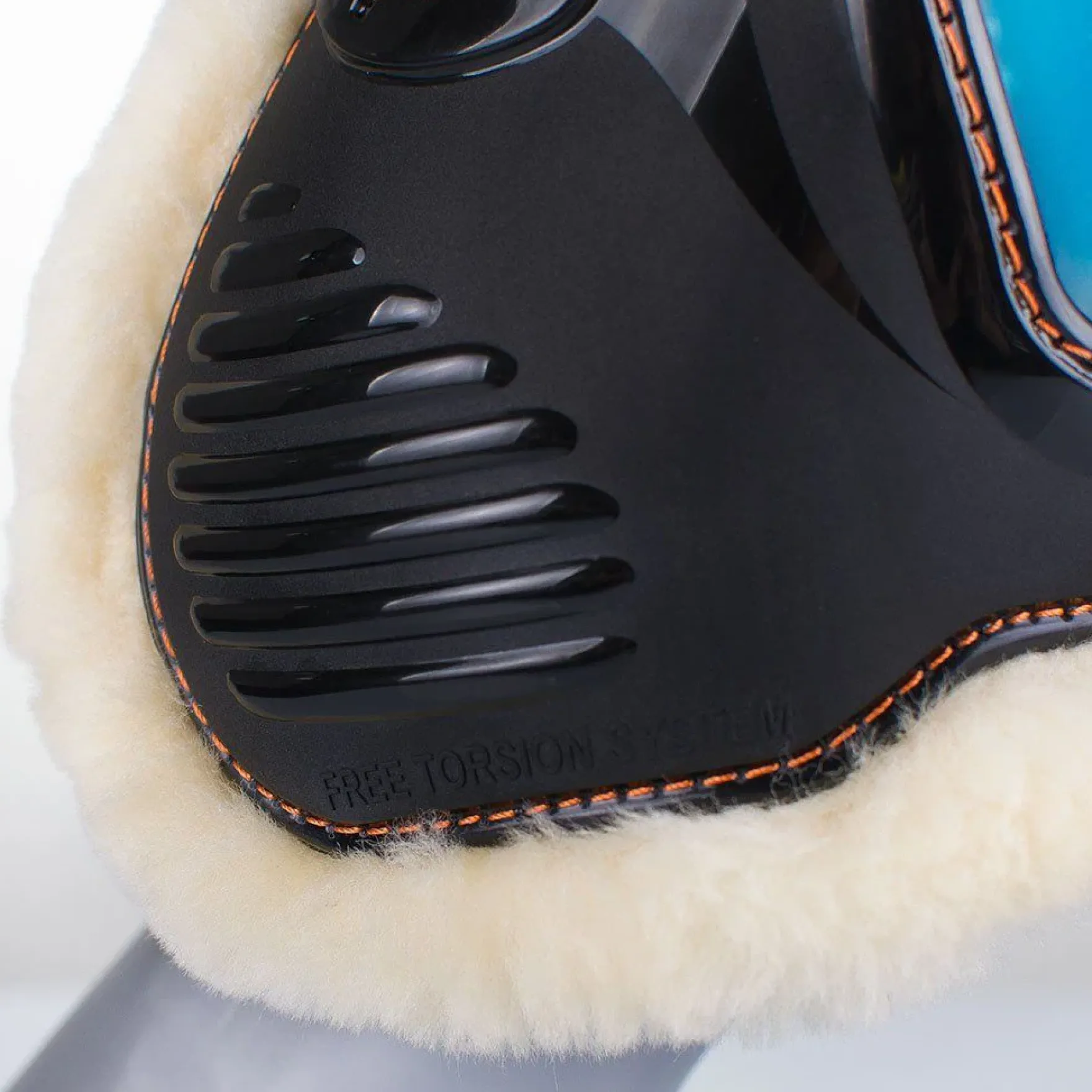 Gamaschen eShock Fluffy, mit Kunstfell
