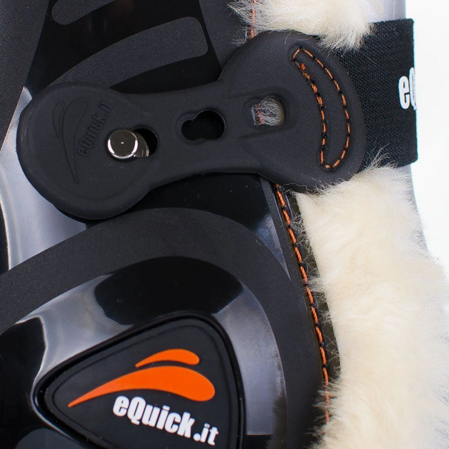 Gamaschen eShock Fluffy, mit Kunstfell