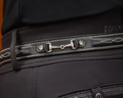 Gürtel Damen Ricki, Reitgürtel, Ledergürtel