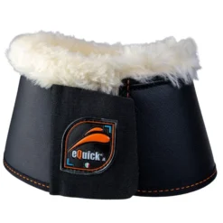 Hufglocken eOverreach Fluffy, Springglocken, mit Kunstfell