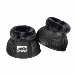 Hufglocken Eva Faux Fur, Gummihufglocken, mit Kunstfell