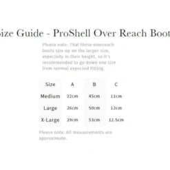 Hufglocken ProShell Over Reach Boots