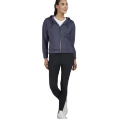 Jacke Damen Athleisure HW25, Sweatjacke, Hoodie Jacke, mit Kapuze