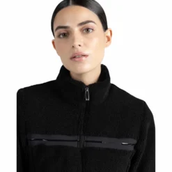 Jacke Damen Ciara, Teddyfleece Jacke