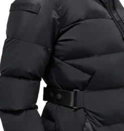 Jacke Damen CT Long Hooded Nylon Puffer HW23, Steppjacke