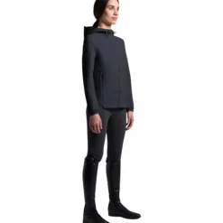 Jacke Damen CT Perforated Jersey Softshell FS26, Softshell Jacke, mit Kapuze