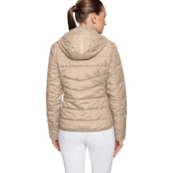 Jacke Damen Davos FS26, Steppjacke, mt abnehmbarer Kapuze