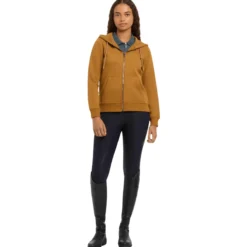 Jacke Damen Elle Zip Through Hoodie HW24, Sweatjacke