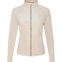 Jacke Damen Faye Fleece Zip Through HW24, Fleecejacke