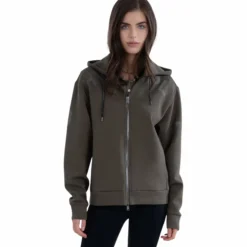 Jacke Damen HVPJoan FS26, Sweatjacke, mit Kapuze