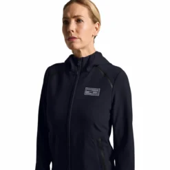 Jacke Damen Jaquard Jersey FS26, Sofshelljacke, mit Kapuze