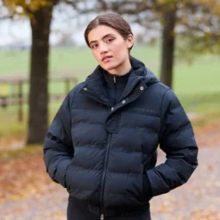 Jacke Damen KLArianna HW26, Winterjacke, Bomberjacke, mit Kapuze