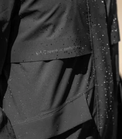 Jacke Damen Performance, Regenjacke, mit abnehmbarer Kapuze