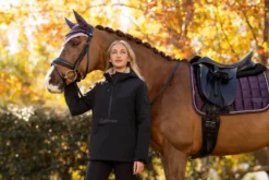 Jacke Damen Phoebe Half Zip HW25, Überziehjacke, Anorak, wasserdicht, mit Kapuze