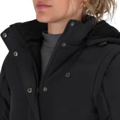 Jacke Damen Rayah HW25, Winterjacke, 2-in-1 Jacke, abnehmbare Kapuze und Ärmel