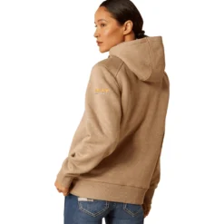 Jacke Damen Rebar All-Weather Sherpa Full Zip, Kapuzenjacke