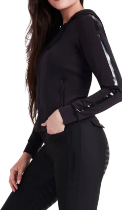 Jacke Damen Reflection Zip, Hoodie