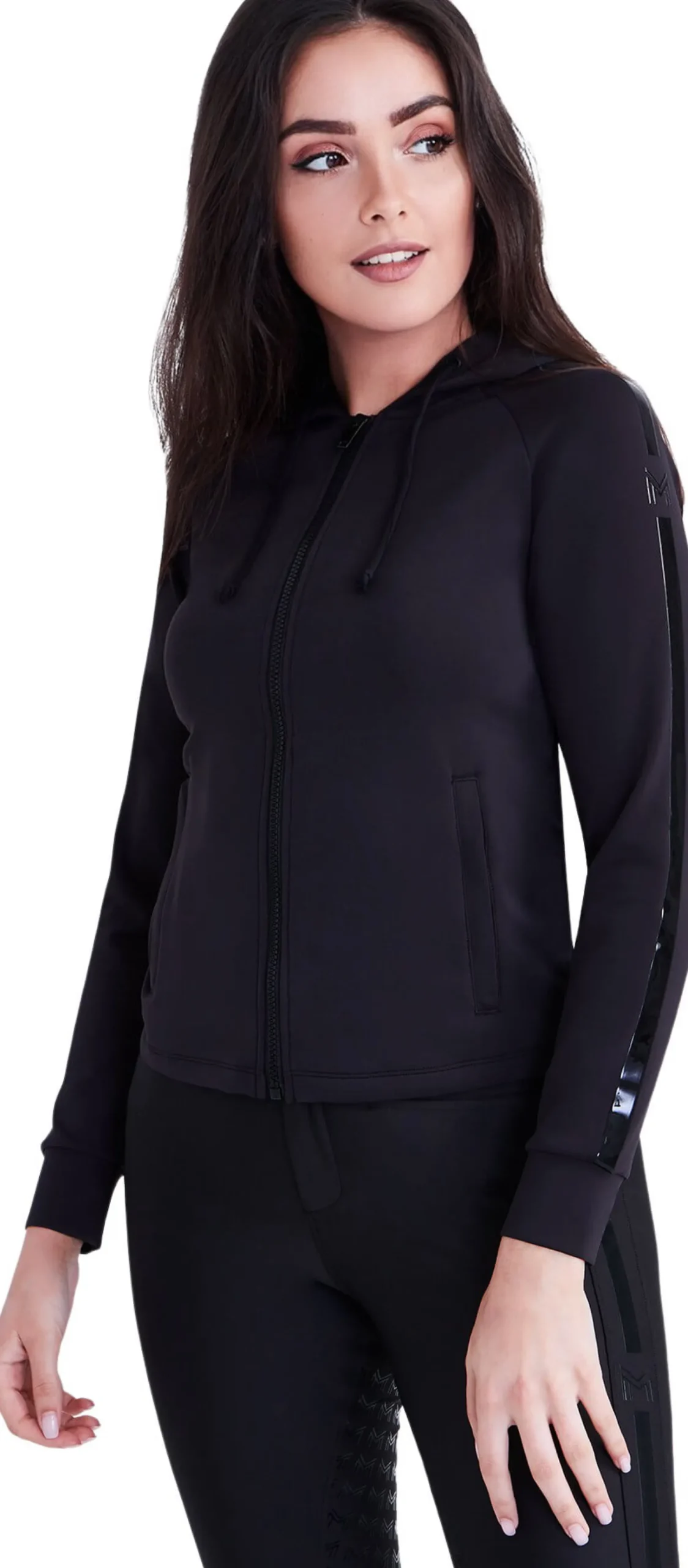 Jacke Damen Reflection Zip, Hoodie