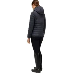 Jacke Damen Revo Laser Cut Logo Nylon Puffer FS23, Steppjacke