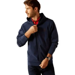 Jacke Herren Antez Team Full Zip Hoodie, Sweatjacke