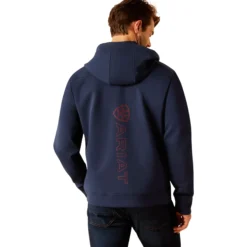 Jacke Herren Antez Team Full Zip Hoodie, Sweatjacke