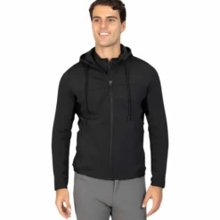 Jacke Herren Club Zip Hoodie, Trainingsjacke