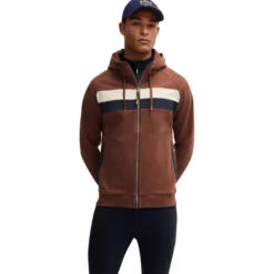 Jacke Herren River Zip HW25, Sweatjacke, Zip Hoodie
