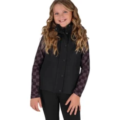 Jacke Kinder Rayah HW25, Winterjacke, 2-in-1 Jacke, abnehmbare Kapuze und Ärmel