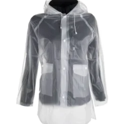Jacke Kinder, Regenjacke, Transparent