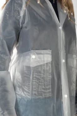 Jacke Kinder, Regenjacke, Transparent