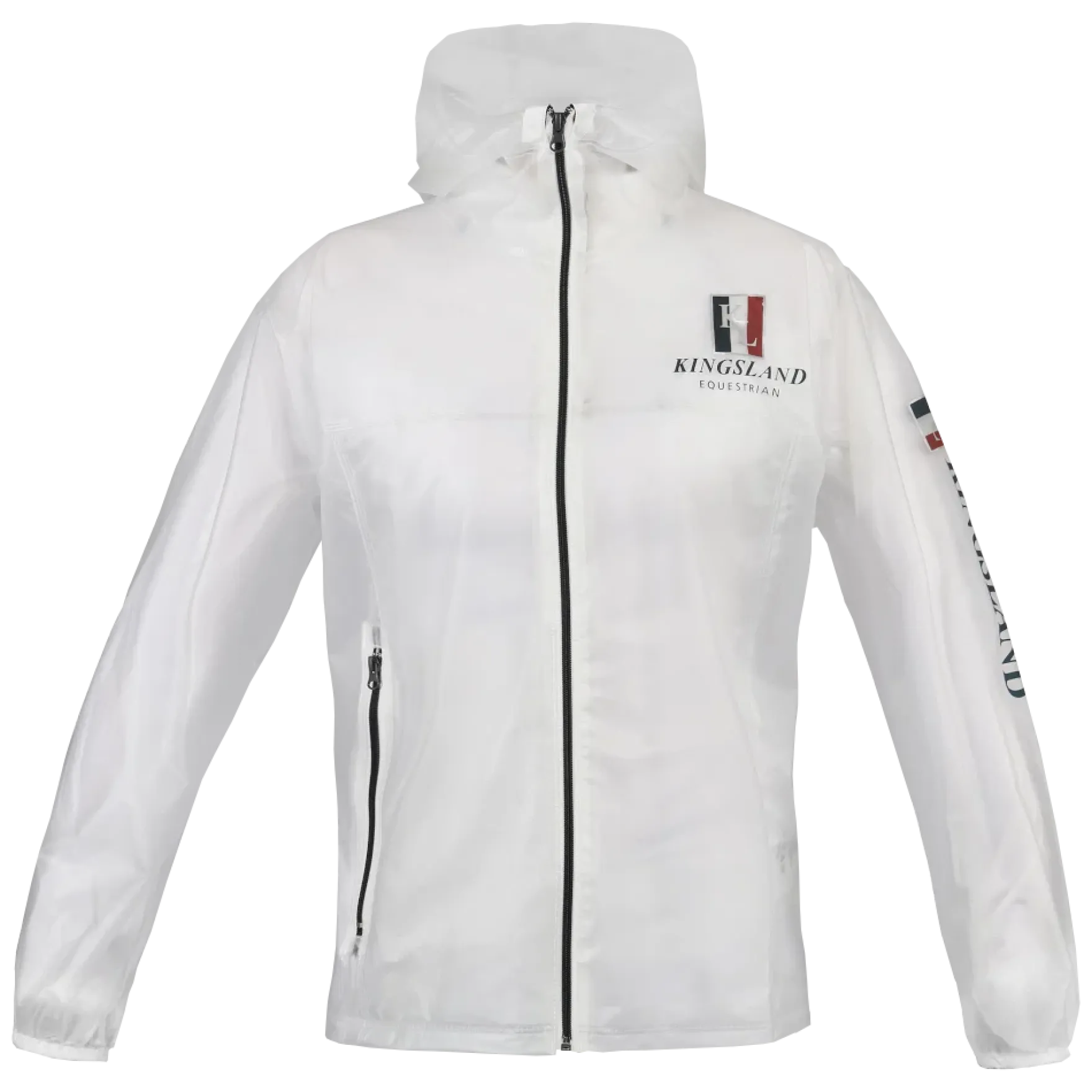 Jacke Unisex Classic, Regenjacke, transparent