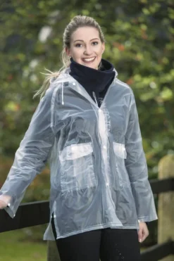 Jacke Unisex, Regenjacke, Transparent
