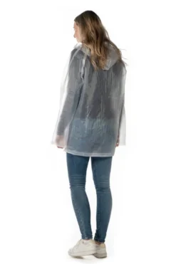 Jacke Unisex, Regenjacke, Transparent