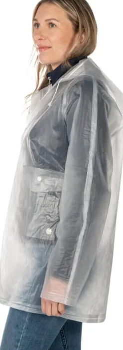 Jacke Unisex, Regenjacke, Transparent