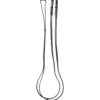 Kandarenzügel, ohne Stege, Lederzügel, 12 mm